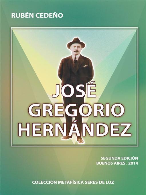 Title details for José Gregorio Hernández by Rubén Cedeño - Wait list